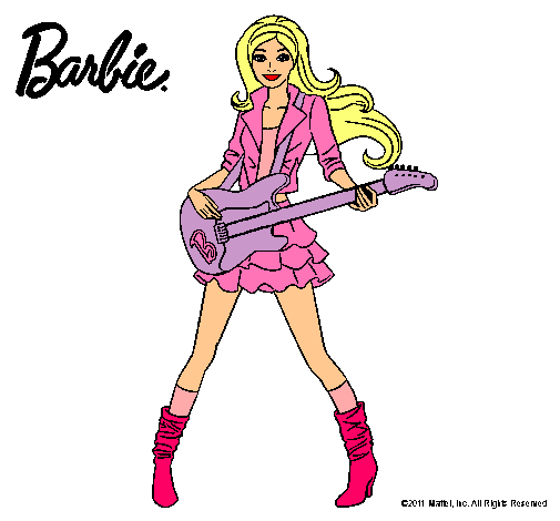 Barbie guitarrista