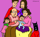Dibujo Familia pintado por normiux