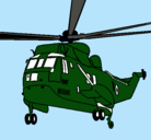 Dibujo Helicóptero al rescate pintado por fonsca