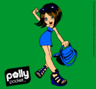 Dibujo Polly Pocket 12 pintado por natillas 