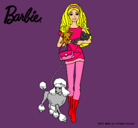 Dibujo Barbie con sus mascotas pintado por DeNy