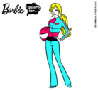 Dibujo Barbie piloto de motos pintado por chiqui-mon