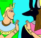 Dibujo Ramsés y Anubis pintado por jjjjjjjjjjjj
