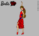 Dibujo Barbie flamenca pintado por mariaa_sdf