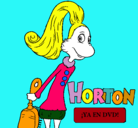 Dibujo Horton - Sally O'Maley pintado por brendy