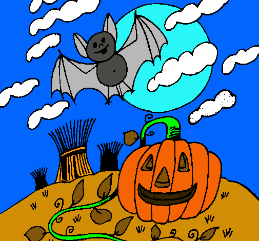 Paisaje de Halloween