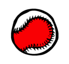Dibujo Pelota de béisbol pintado por Rochi