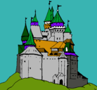 Dibujo Castillo medieval pintado por alexb