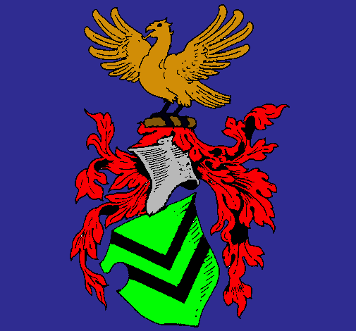 Escudo de armas y aguila 