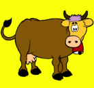 Dibujo Vaca lechera pintado por ramirez