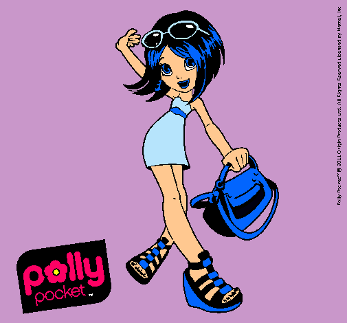 Dibujo Polly Pocket 12 pintado por lizdany