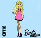 Dibujo Barbie Fashionista 3 pintado por SuperStar