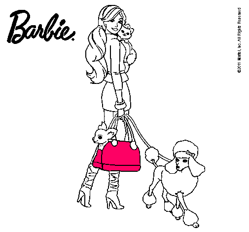 Barbie elegante