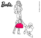 Dibujo Barbie elegante pintado por fsdfsd