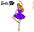 Dibujo Barbie bailarina de ballet pintado por marianny