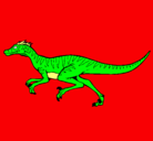 Dibujo Velociraptor pintado por EUROJUNIOR