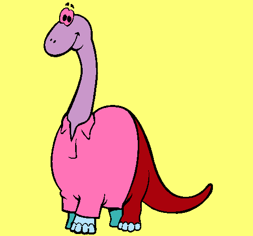 Diplodocus con camisa