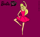 Dibujo Barbie bailarina de ballet pintado por IZARO
