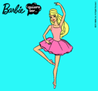 Dibujo Barbie bailarina de ballet pintado por nurialaura