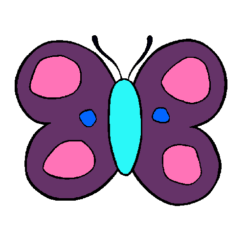 Dibujo Mariposa pintado por sisii
