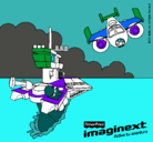 Dibujo Imaginext 18 pintado por SAML