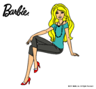 Dibujo Barbie moderna pintado por sofi12