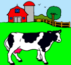 Dibujo Vaca pasturando pintado por younes453
