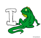 Dibujo Iguana pintado por gclogic