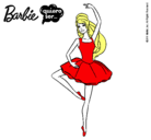 Dibujo Barbie bailarina de ballet pintado por sofi12