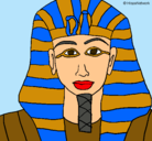 Dibujo Tutankamon pintado por Toriy_vikk