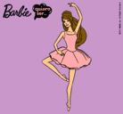 Dibujo Barbie bailarina de ballet pintado por bailarinaa