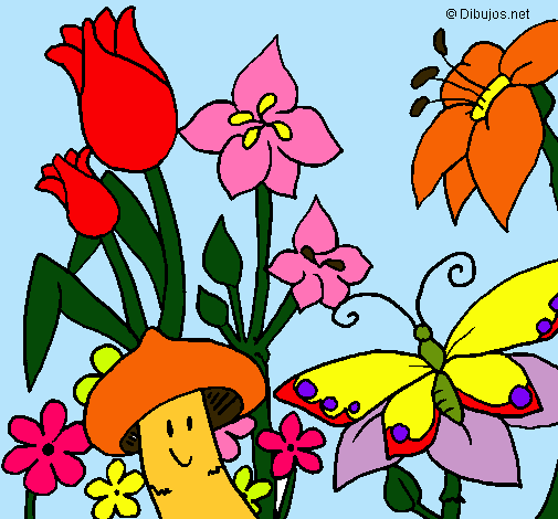 Dibujo Fauna y flora pintado por miamorcandy