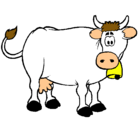 Dibujo Vaca lechera pintado por vaca13216548