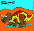 Dibujo Imaginext 13 pintado por polpeluso