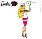 Dibujo Barbie cocinera pintado por naxito96