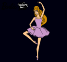 Dibujo Barbie bailarina de ballet pintado por fernandaramo