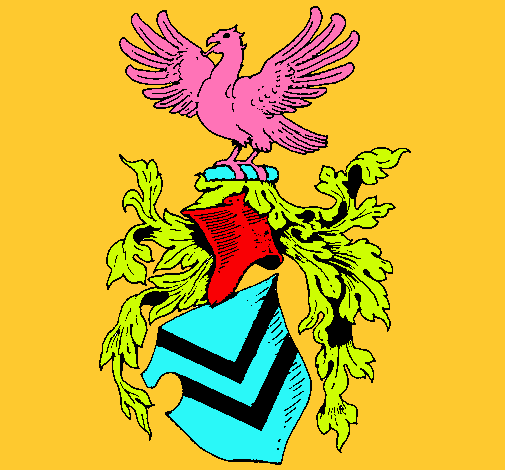 Escudo de armas y aguila 