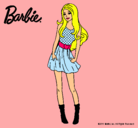 Dibujo Barbie veraniega pintado por lizdany