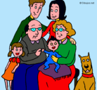 Dibujo Familia pintado por jeanpierre