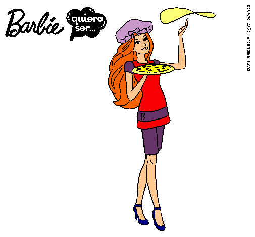 Barbie cocinera