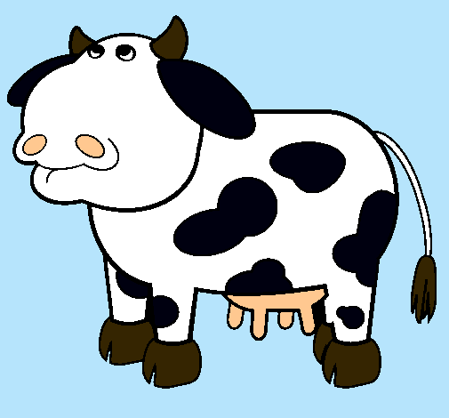 Vaca pensativa