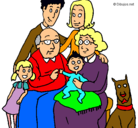 Dibujo Familia pintado por annzzz