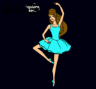 Dibujo Barbie bailarina de ballet pintado por fashiion