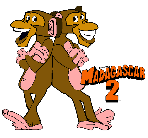 Madagascar 2 Manson y Phil 2