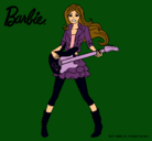 Dibujo Barbie guitarrista pintado por guandilaa