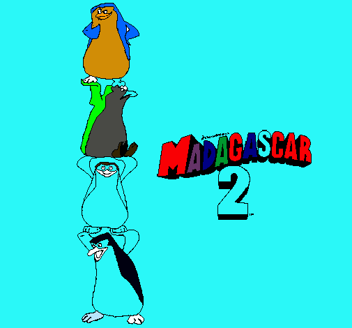 Madagascar 2 Pingüinos