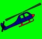 Dibujo Helicóptero de juguete pintado por jugar