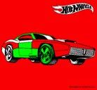 Dibujo Hot Wheels 1 pintado por hugo3