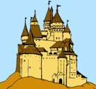 Dibujo Castillo medieval pintado por Sisuka97