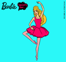 Dibujo Barbie bailarina de ballet pintado por amber